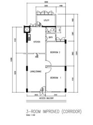 Blk 8 Farrer Gardens (Bukit Timah), HDB 3 Rooms #587116971
